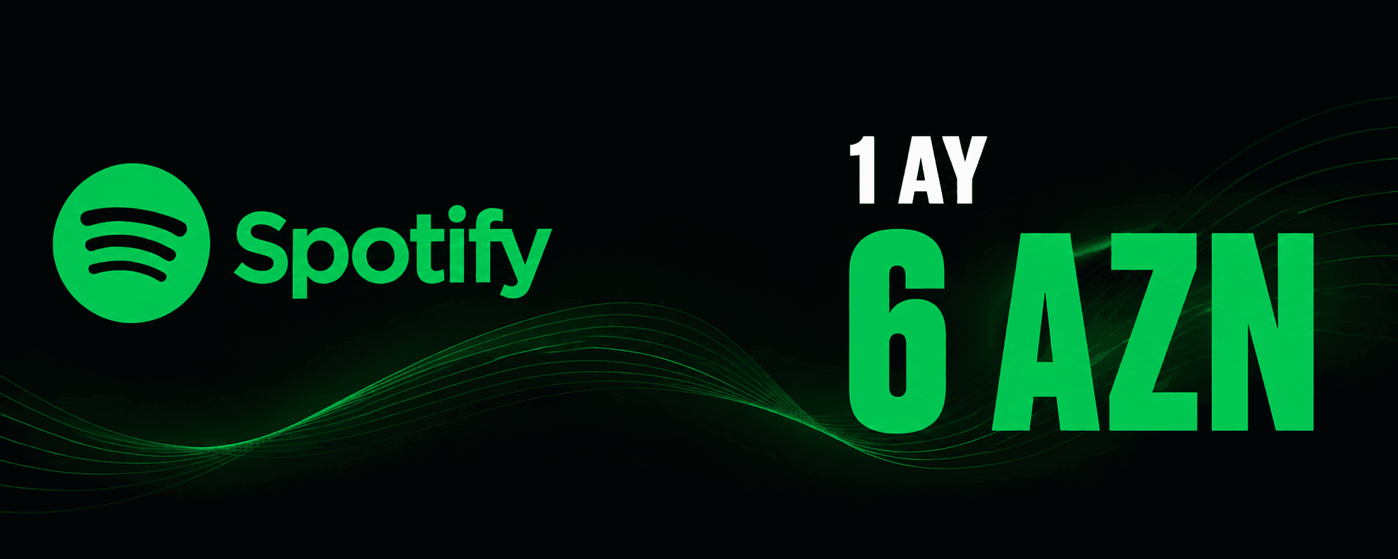Spotify Premium — 1 ay 6 AZN